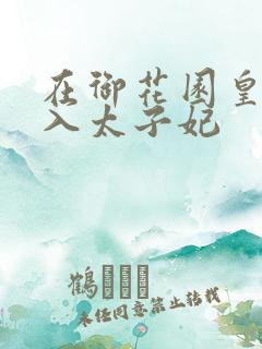 在御花园皇上进入太子妃