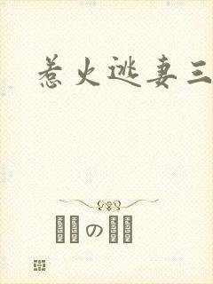 惹火逃妻三带一