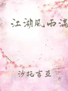 江湖风雨满天晴
