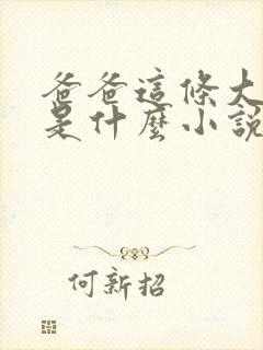 爸爸这条大虫子是什么小说