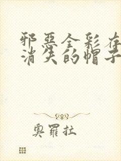 邪恶全彩存在感消失的帽子