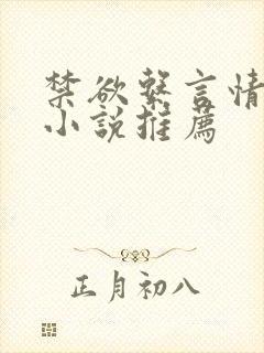 禁欲系言情类似小说推荐