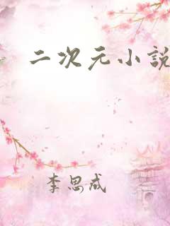 二次元小说网站