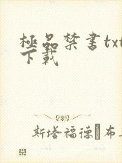 极品禁书txt下载