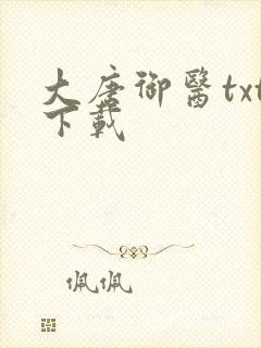 大唐御医txt下载