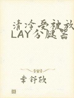 清冷受被放置PLAY分腿器