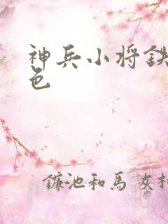 神兵小将铁心填色