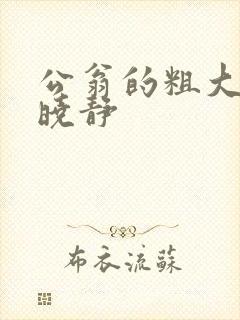 公翁的粗大放进晓静