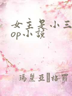 女主是小三的pop小说