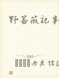 野蔷薇记事薄