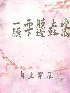 一面膜上边一面膜下边韩国