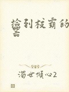 捡到校霸的遥控器