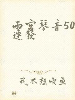 雨宫琴音500连发