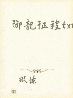 御龙征程txt