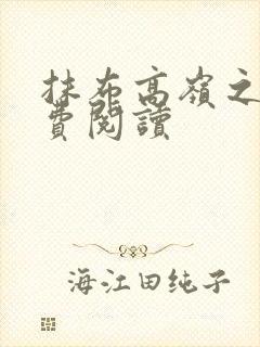 抹布高岭之花免费阅读