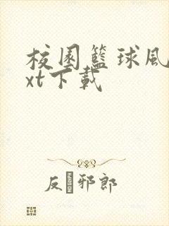 校园篮球风云txt下载