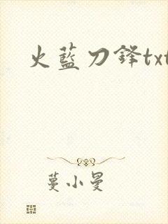 火蓝刀锋txt