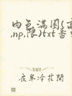 肉色满园(高h,np,限)txt番外篇