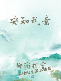 安知我意
