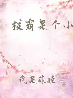 校霸是个小妖精