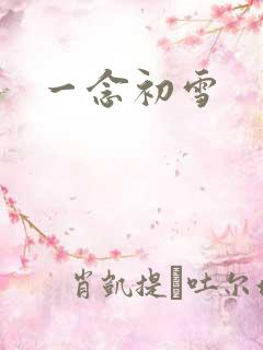 一念初雪