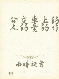 公交车上的陌生人的爱的作文