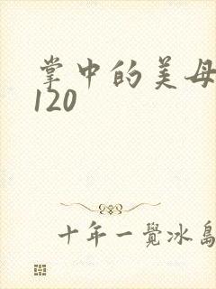 掌中的美母版主120