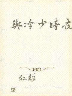 与冷少暗夜孽爱