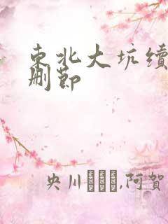 东北大坑续集未删节