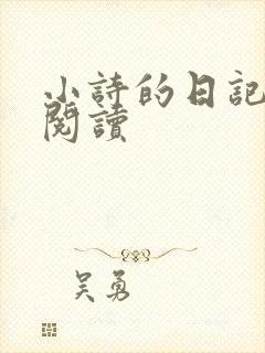 小诗的日记全文阅读