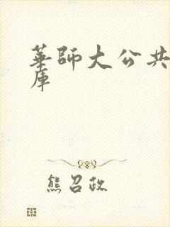 华师大公共数据库