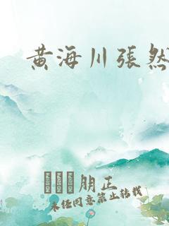黄海川张然