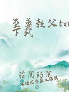 至尊教父txt下载