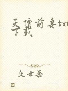 天价前妻txt下载