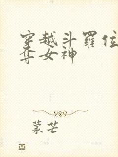 穿越斗罗位面掠夺女神