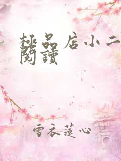 极品店小二全文阅读