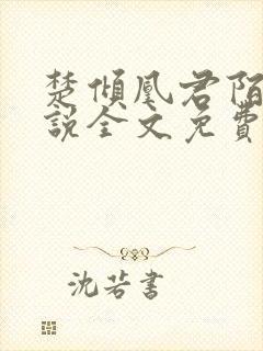 楚倾凰君陌尘小说全文免费阅读