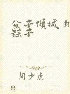 公子倾城 维和粽子