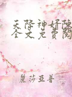 天降神婿陈黄皮全文免费阅读