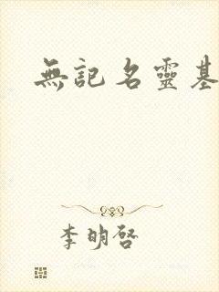 无记名灵基