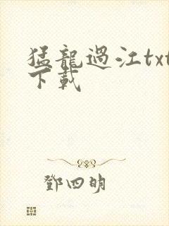 猛龙过江txt下载
