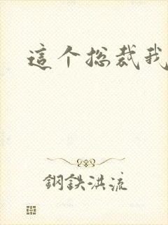 这个总裁我要了