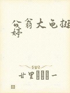 公翁大龟挺进秀婷