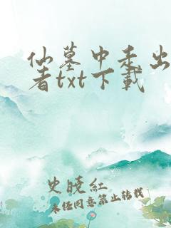 仙墓中走出的强者txt下载
