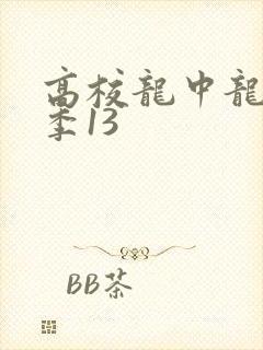 高校龙中龙第二季13