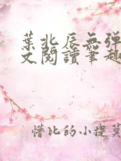 叶北辰无弹窗全文阅读笔趣阁