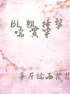 BL 粗 撞击 喘 贯穿