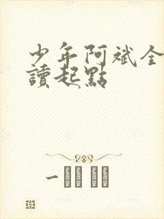 少年阿斌全文阅读起点