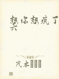 想你想疯了 奚六