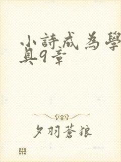 小诗成为学校教具9章